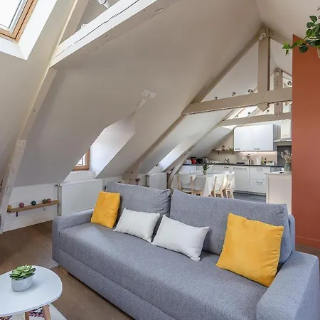 Le Puits De Lumiere - Inverted Duplex - 6p- Full Historic Center 옹플뢰르
