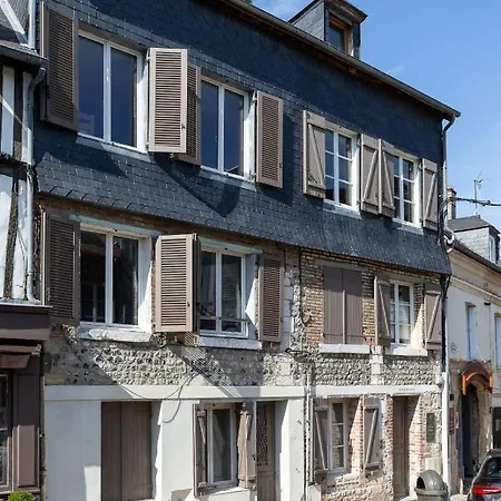 아파트 Le Puits De Lumiere - Inverted Duplex - 6p- Full Historic Center 옹플뢰르